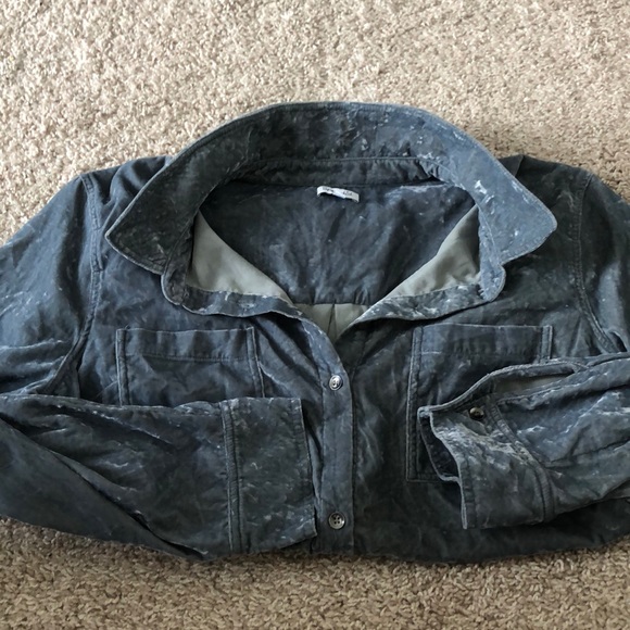 SPLENDID - velvet button down - Picture 3 of 3